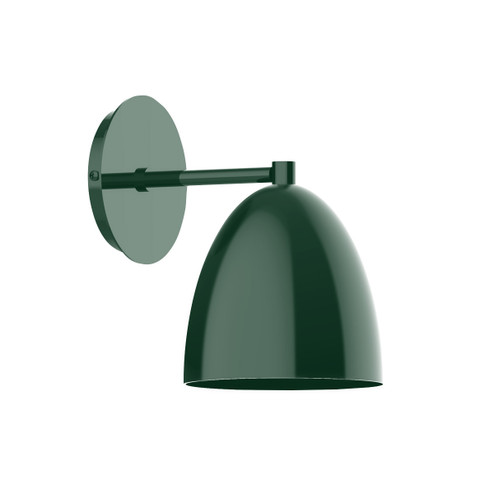 J-Series One Light Wall Sconce in Forest Green (518|SCK41742)