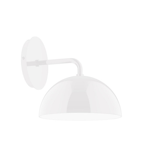 Axis One Light Wall Sconce in White (518|SCJ43144)