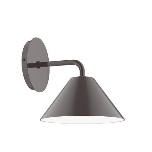Pinnacle One Light Wall Sconce in Architectural Bronze (518|SCJ42151)