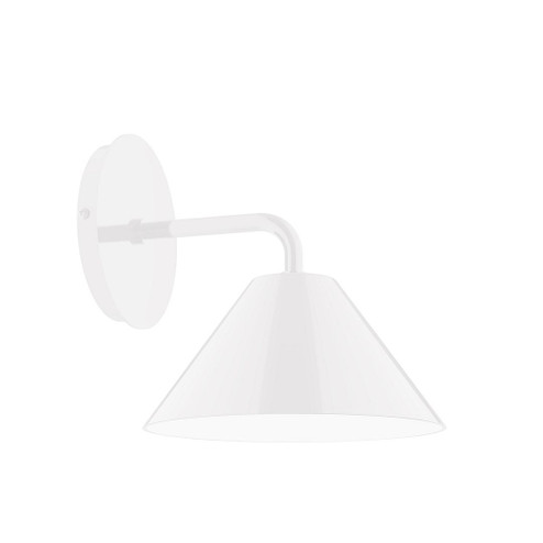 Axis One Light Wall Sconce in White (518|SCJ42144)