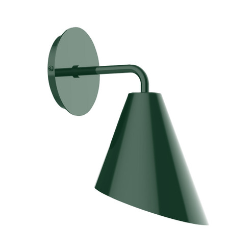 J-Series One Light Wall Sconce in Forest Green (518|SCJ41542)