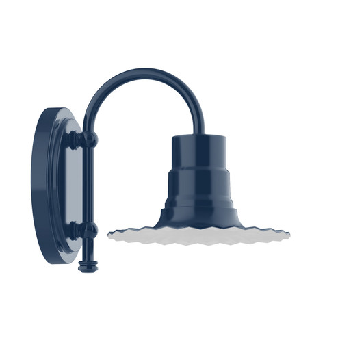 Radial One Light Wall Sconce in Navy (518|SCB15750)