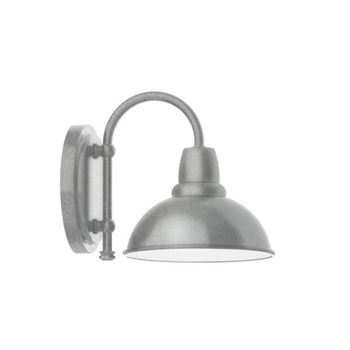 Cafe One Light Wall Sconce in Painted Galvanized (518|SCB10549G05) Cafe One Light Wall Sconce in Painted Galvanized (518|SCB10549G05)