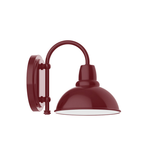 Cafe One Light Wall Sconce in White (518|SCB10544W08)