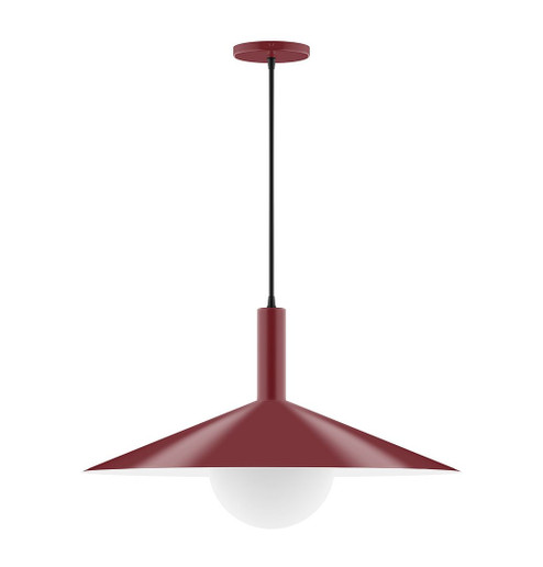 Zing One Light Pendant in Barn Red (518|PEBX478G1555)