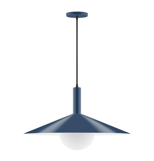 Zing One Light Pendant in Navy (518|PEBX478G1550)