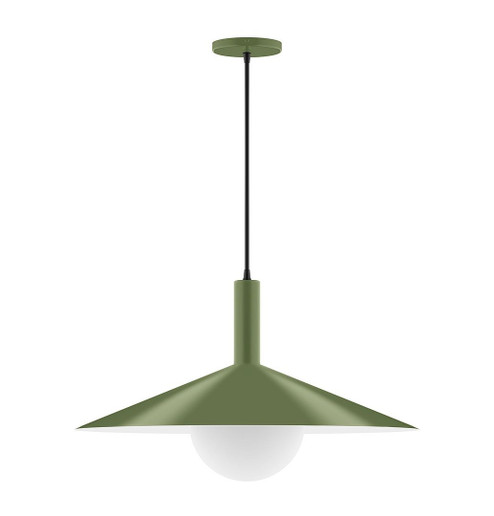 Zing One Light Pendant in Fern Green (518|PEBX478G1522)