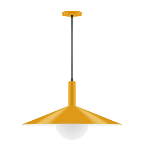 Zing One Light Pendant in Bright Yellow (518|PEBX478G1521)