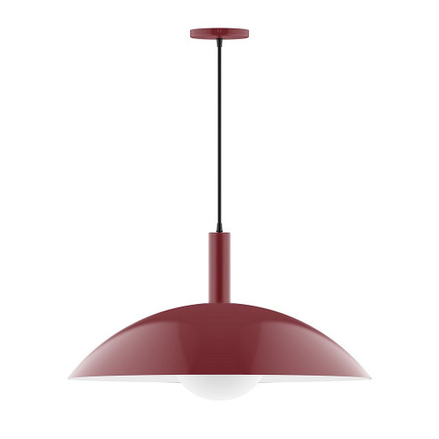 Glow One Light Pendant in Barn Red (518|PEBX477G1555)