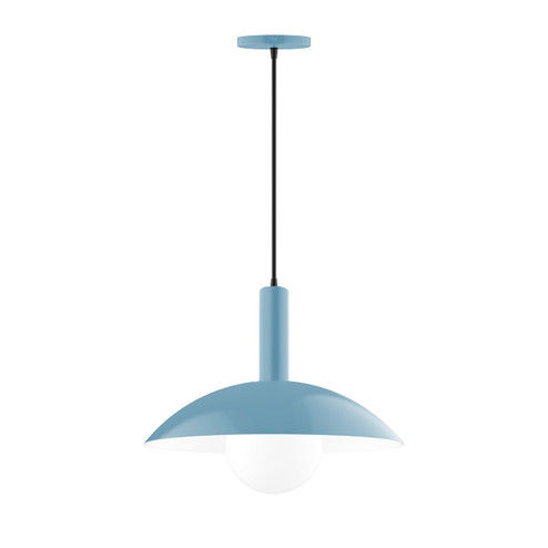 Glow One Light Pendant in Light Blue (518|PEBX476G1554)