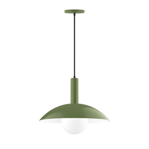 Glow One Light Pendant in Fern Green (518|PEBX476G1522)