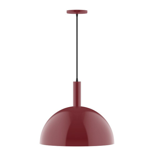 Ray One Light Pendant in Barn Red (518|PEBX472G1555C16)