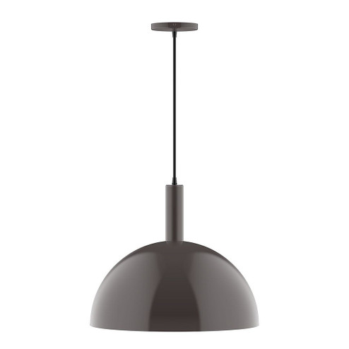 Ray One Light Pendant in Architectural Bronze (518|PEBX472G1551C24)