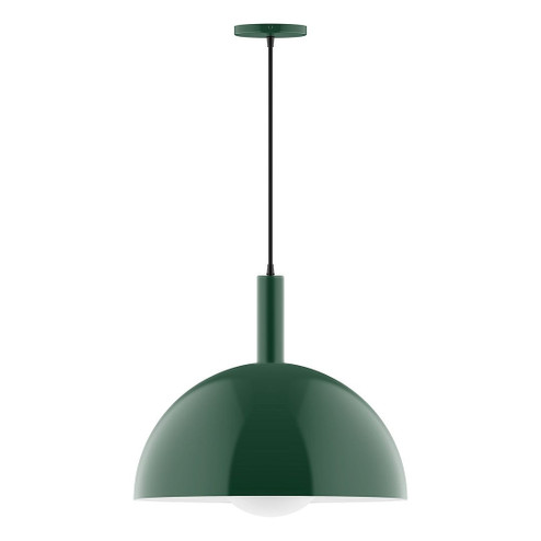Ray One Light Pendant in Forest Green (518|PEBX472G1542)