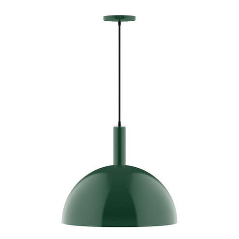 Ray One Light Pendant in Forest Green (518|PEBX47242C26)