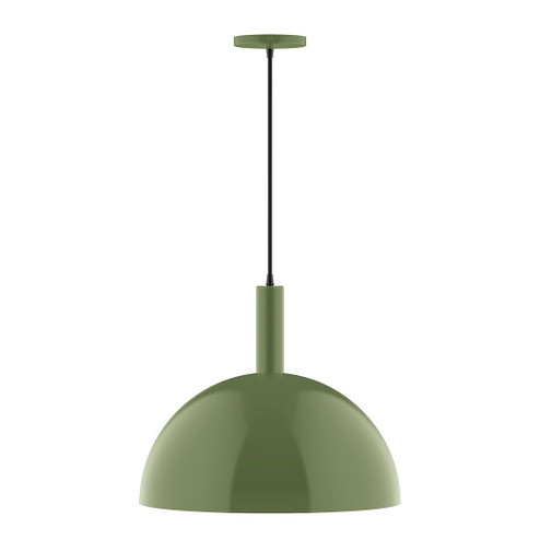 Ray One Light Pendant in Fern Green (518|PEBX47222C12)