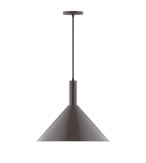 Chase One Light Pendant in Architectural Bronze (518|PEBX46751)
