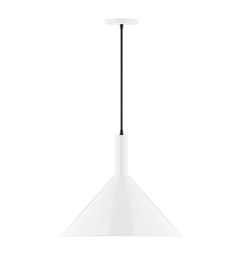 Chase One Light Pendant in White (518|PEBX46744C22)