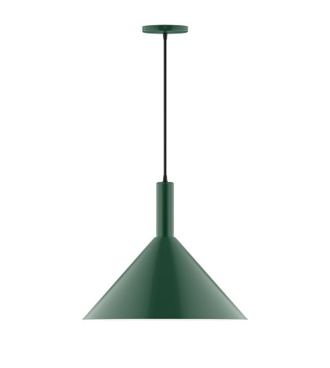 Chase One Light Pendant in Forest Green (518|PEBX46742C16)