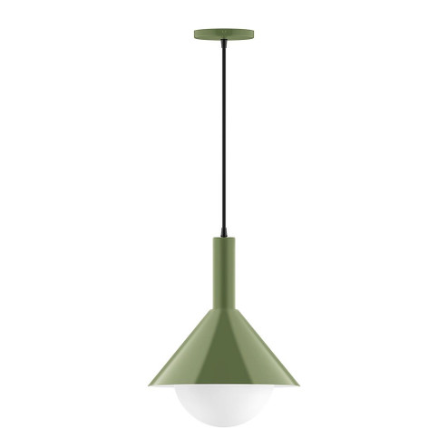 Chase One Light Pendant in Fern Green (518|PEBX466G1522)