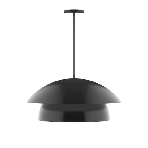 Nest One Light Pendant in Black (518|PEBX447G1541C24)