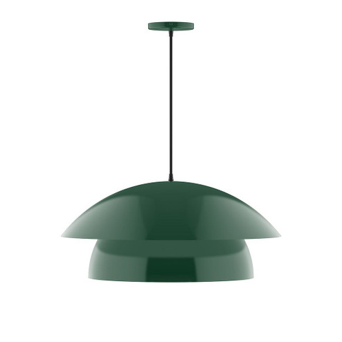 Nest One Light Pendant in Forest Green (518|PEBX44742C21)