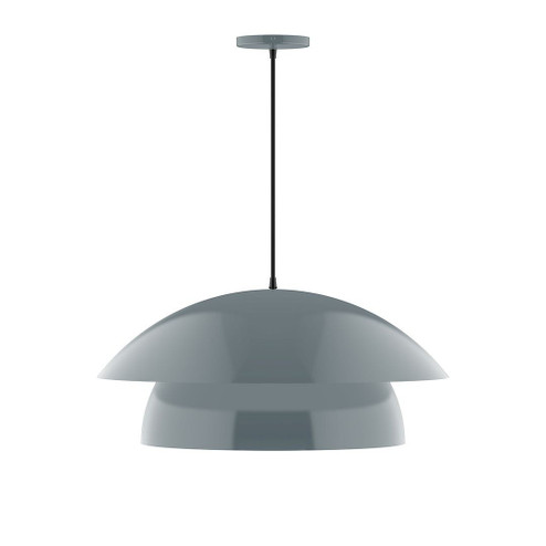Nest One Light Pendant in Slate Gray (518|PEBX44740C25)