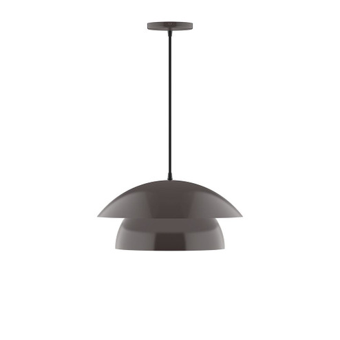 Nest One Light Pendant in Architectural Bronze (518|PEBX446G1551C25)
