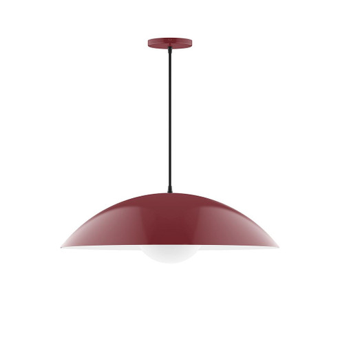 Axis One Light Pendant in Barn Red (518|PEB439G1555C21)