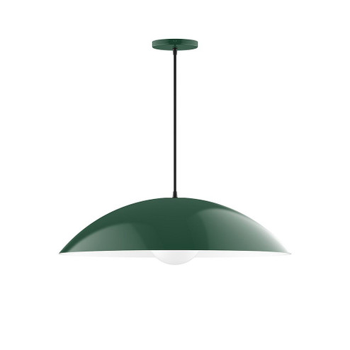 Plateau One Light Pendant in Forest Green (518|PEB439G1542C25)