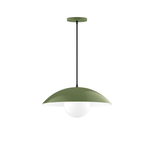 Plateau One Light Pendant in Fern Green (518|PEB438G1522C26)