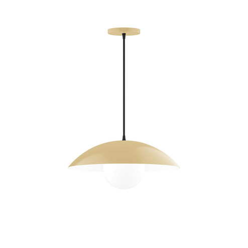 Plateau One Light Pendant in Ivory (518|PEB438G1517) Plateau One Light Pendant in Ivory (518|PEB438G1517)