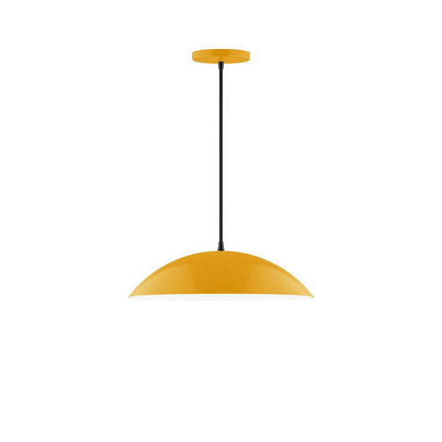 Plateau Two Light Pendant in Bright Yellow (518|PEB43821C20)