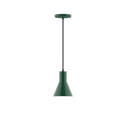 Flare One Light Pendant in Forest Green (518|PEB43642)