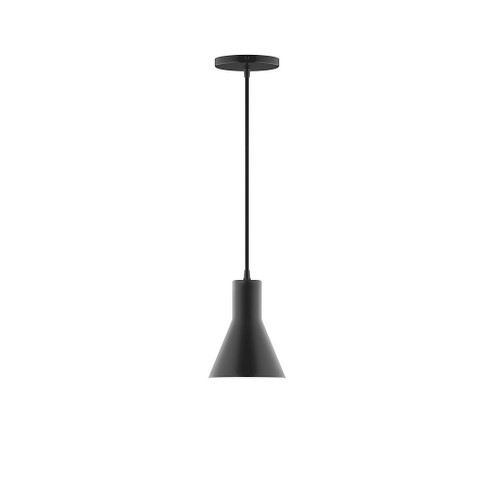 Flare One Light Pendant in Black (518|PEB43641C12)