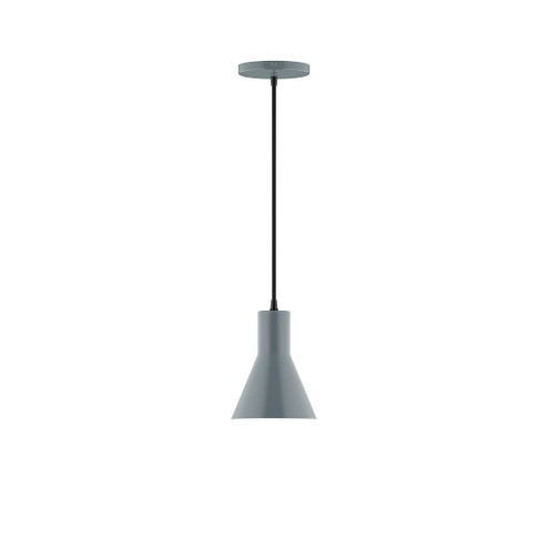 Flare One Light Pendant in Slate Gray (518|PEB43640C02)