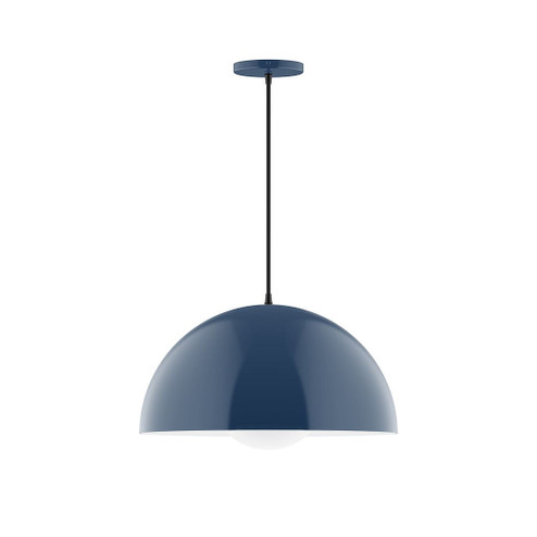 Arcade One Light Pendant in Navy (518|PEB433G1550)
