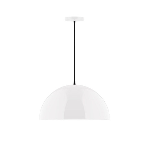 Arcade One Light Pendant in White (518|PEB433G1544C20)