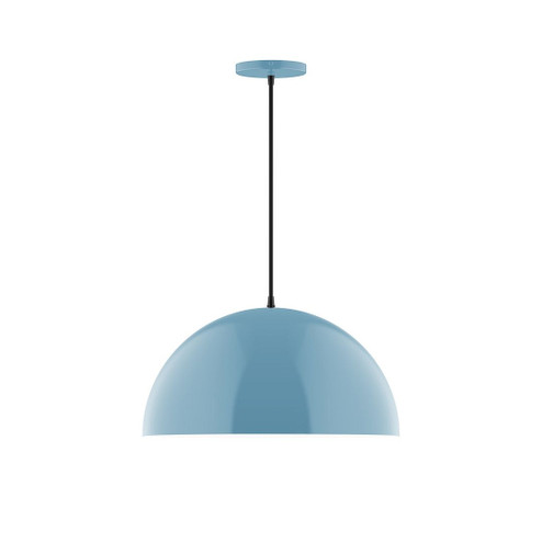 Arcade One Light Pendant in Light Blue (518|PEB43354) Arcade One Light Pendant in Light Blue (518|PEB43354)