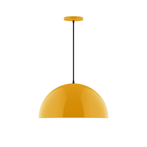 Arcade One Light Pendant in Bright Yellow (518|PEB43321)
