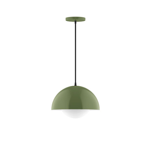 Arcade One Light Pendant in Fern Green (518|PEB432G1522)