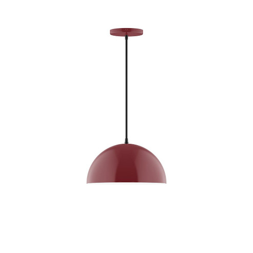 Arcade One Light Pendant in Barn Red (518|PEB43255)