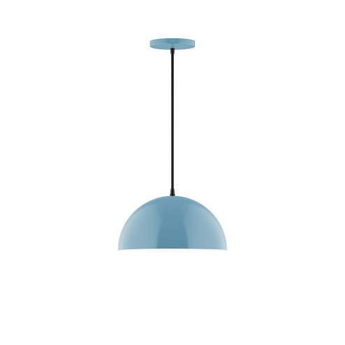 Arcade One Light Pendant in Light Blue (518|PEB43254C16)
