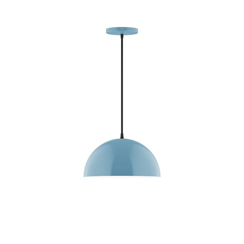 Arcade One Light Pendant in Light Blue (518|PEB43254)
