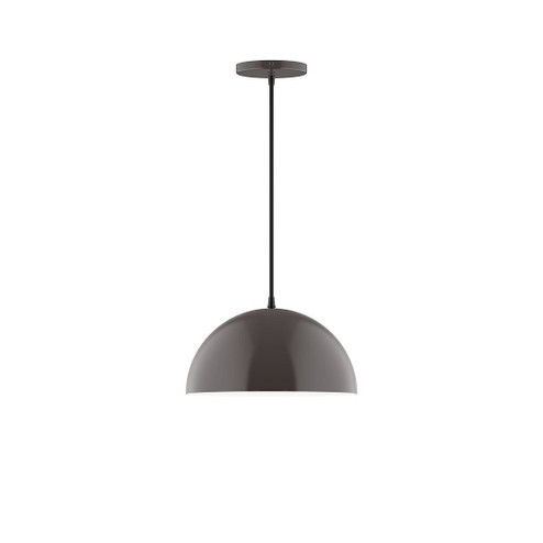 Arcade One Light Pendant in Architectural Bronze (518|PEB43251)