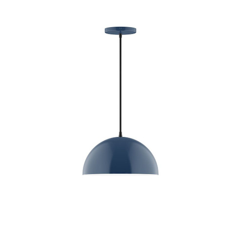 Arcade One Light Pendant in Navy (518|PEB43250C02)