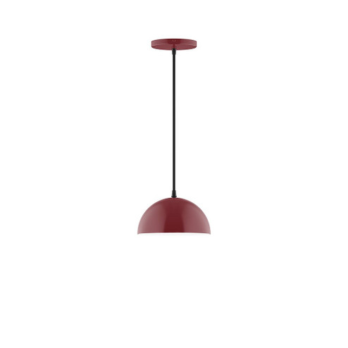 Arcade One Light Pendant in Barn Red (518|PEB43155)