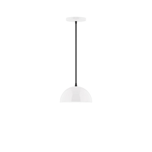 Arcade One Light Pendant in White (518|PEB43144C23)