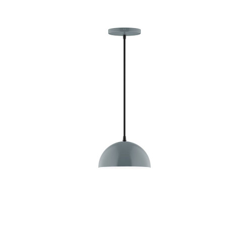 Arcade One Light Pendant in Slate Gray (518|PEB43140C21)