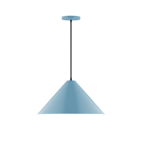Pinnacle One Light Pendant in Light Blue (518|PEB423G1554C25)